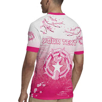 Personalized Sakura Marianas Rugby Jersey CNMI Seal