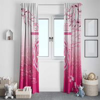 Sakura Marianas Window Curtain CNMI Seal
