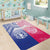 Northern Mariana Islands And Japan Together Area Rug