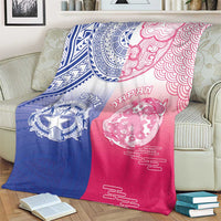 Northern Mariana Islands And Japan Together Blanket