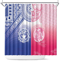 Northern Mariana Islands And Japan Together Shower Curtain