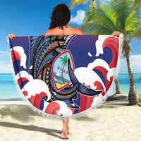 Guam Blue Marlin Fishing Beach Blanket Polynesian Style LT05 - Polynesian Pride