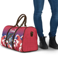 Guam Blue Marlin Fishing Travel Bag Polynesian Style