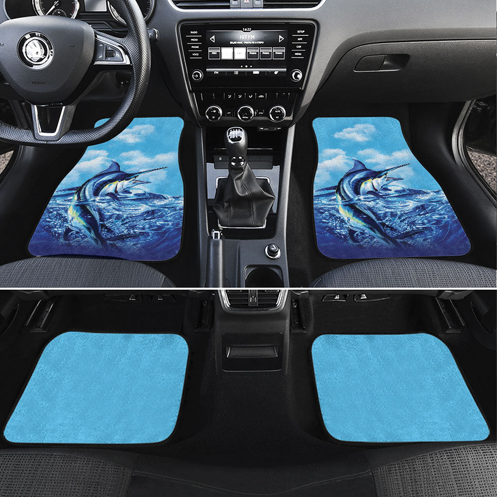 Hawaii Blue Marlin Fishing Car Mats