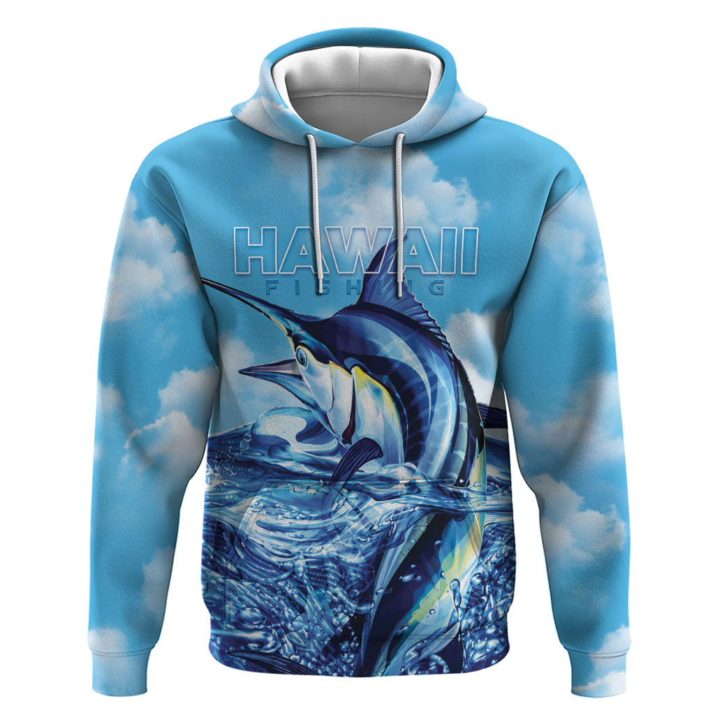 Hawaii Blue Marlin Fishing Hoodie