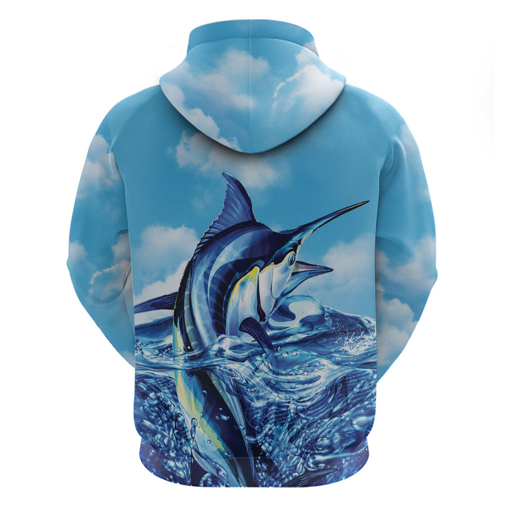 Hawaii Blue Marlin Fishing Hoodie