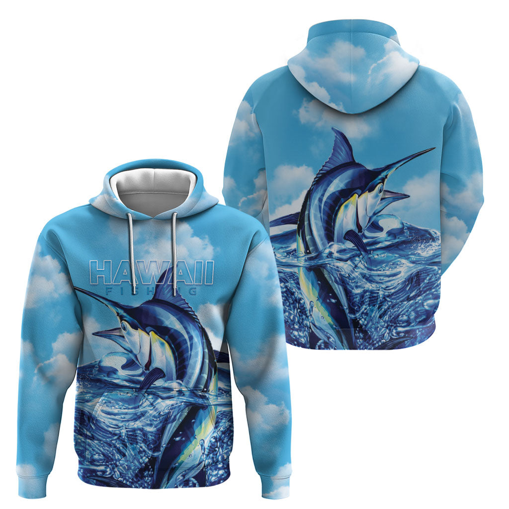 Hawaii Blue Marlin Fishing Hoodie