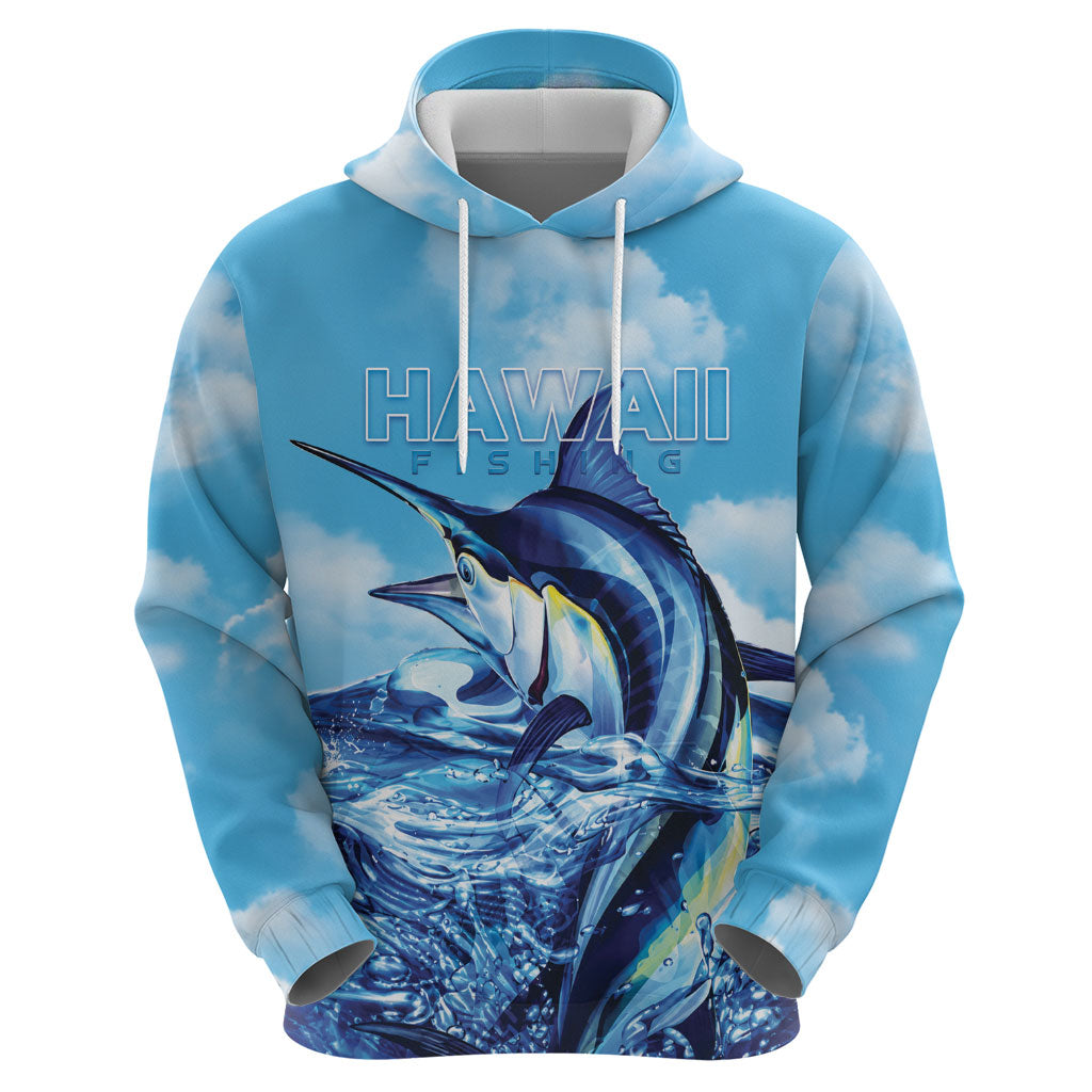 Hawaii Blue Marlin Fishing Hoodie