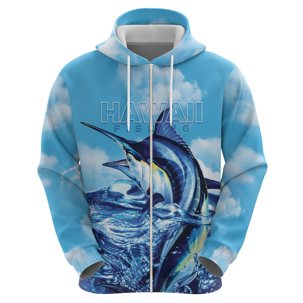Hawaii Blue Marlin Fishing Hoodie