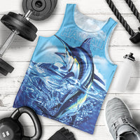 Hawaii Blue Marlin Fishing Men Tank Top