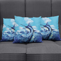 Hawaii Blue Marlin Fishing Pillow Cover LT05 - Polynesian Pride
