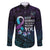Polynesia Suicide Prevention Awareness Family Matching Tank Maxi Dress and Hawaiian Shirt Keep Going The World Needs You