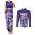 Aloha Hawaii Kauai Island Couples Matching Tank Maxi Dress and Long Sleeve Button Shirt Hula Till You Drop