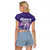 Aloha Hawaii Kauai Island Raglan Cropped T Shirt Hula Till You Drop