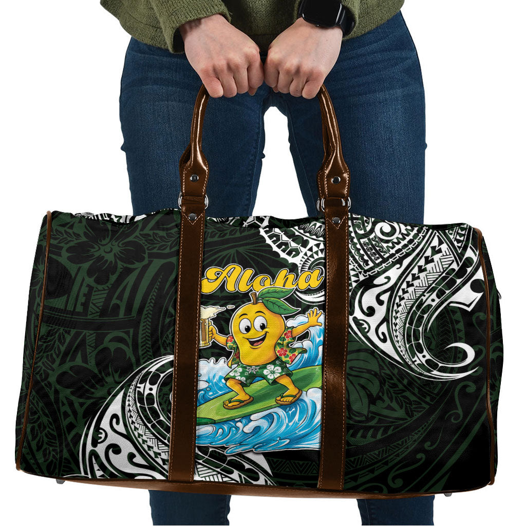 Aloha Hawaii Mango Surfing Travel Bag Polynesian Style