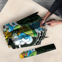 Aloha Hawaii Mango Surfing Umbrella Polynesian Style