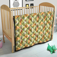 Vintage Hawaii Mango Quilt Yellow Green Hawaiian Palaka