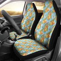 Vintage Hawaii Mango Car Seat Cover Blue Hawaiian Palaka