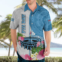 Fiji Day Hawaiian Shirt Tanoa Hibiscus Fijian Tapa Masi Pattern LT05 - Polynesian Pride
