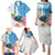 Personalized Fiji Day Family Matching Puletasi Dress and Hawaiian Shirt Tanoa Hibiscus Fijian Tapa Masi Pattern LT05 - Polynesian Pride