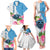 Personalized Fiji Day Family Matching Tank Maxi Dress and Hawaiian Shirt Tanoa Hibiscus Fijian Tapa Masi Pattern LT05 - Polynesian Pride
