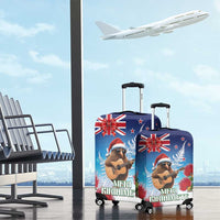 New Zealand Kiwi Christmas Luggage Cover Xmas Vibe