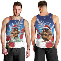 New Zealand Kiwi Christmas Men Tank Top Xmas Vibe