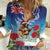 New Zealand Kiwi Christmas Women Casual Shirt Xmas Vibe