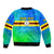 Personalised Solomon Islands Choiseul Province Day Bomber Jacket Sea Turtle Tribal Pattern LT05 - Polynesian Pride