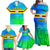 Personalised Solomon Islands Choiseul Province Day Family Matching Off Shoulder Maxi Dress and Hawaiian Shirt Sea Turtle Tribal Pattern LT05 - Polynesian Pride