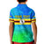 Personalised Solomon Islands Choiseul Province Day Kid Polo Shirt Sea Turtle Tribal Pattern LT05 - Polynesian Pride