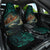 Personalised New Zealand Tamaki Herenga Waka Festival Car Seat Cover Maori Pattern LT05 One Size Dark Turquoise - Polynesian Pride