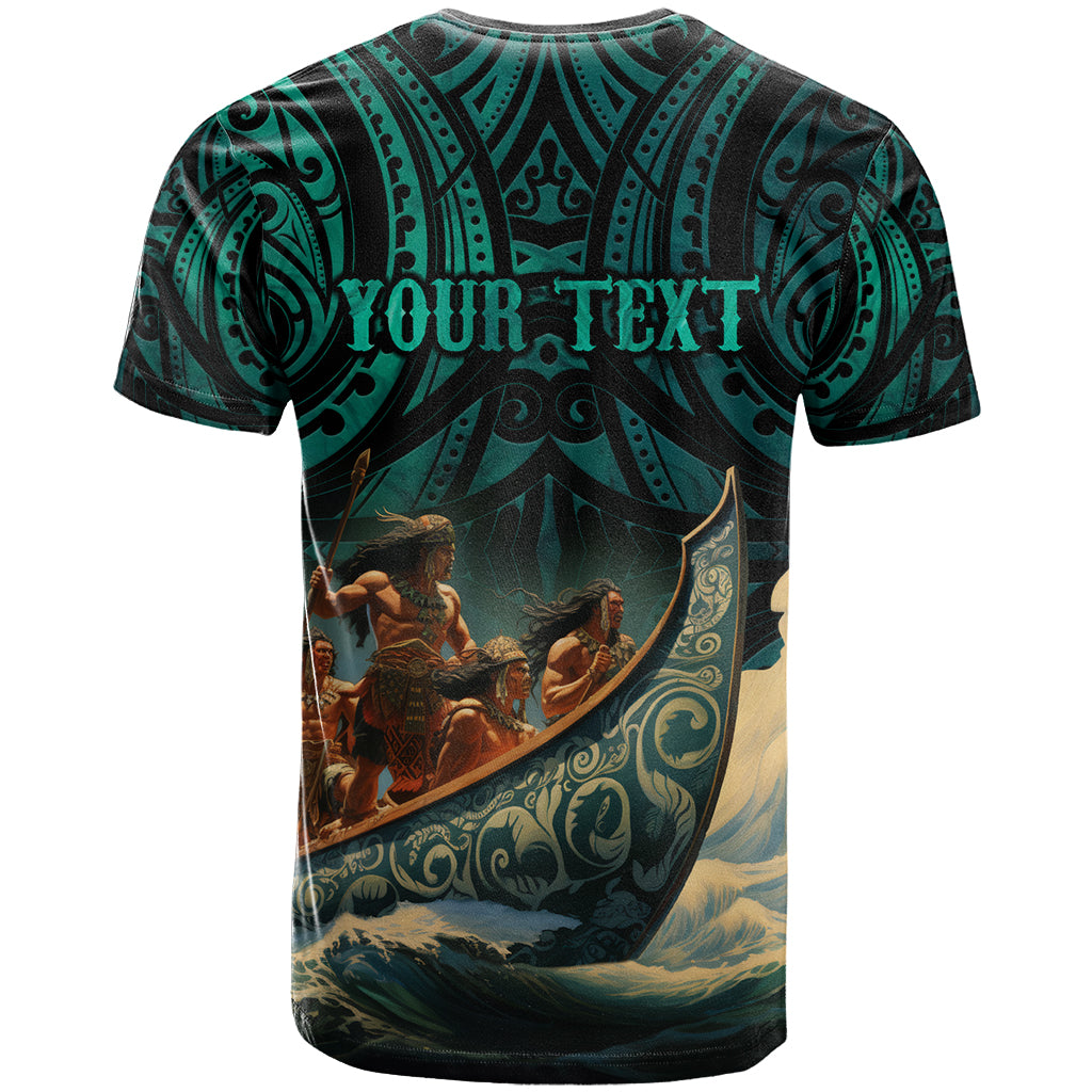 Personalised New Zealand Tamaki Herenga Waka Festival T Shirt Maori Pattern LT05 - Polynesian Pride