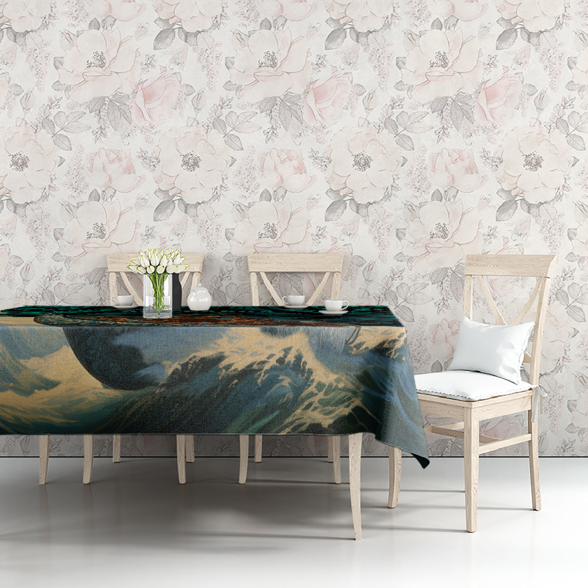 New Zealand Tamaki Herenga Waka Festival Tablecloth Maori Pattern LT05 - Polynesian Pride