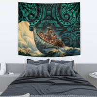 New Zealand Tamaki Herenga Waka Festival Tapestry Maori Pattern LT05 - Polynesian Pride