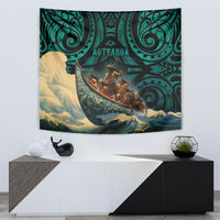 New Zealand Tamaki Herenga Waka Festival Tapestry Maori Pattern LT05 - Polynesian Pride