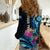 Personalised FSM Culture Day Women Casual Shirt Tropical Flowers Tribal Pattern LT05 - Polynesian Pride