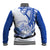 Personalised Northern Mariana Islands Commonwealth Day Baseball Jacket Simple Style LT05 - Polynesian Pride
