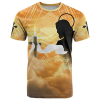 Happy Good Friday T Shirt God Will Bless You LT05 Gold - Polynesian Pride