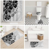 Polynesia Romantic Valentine Bathroom Set Sea Turtle Couple With White Plumeria