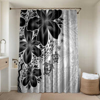 Polynesia Romantic Valentine Bathroom Set Sea Turtle Couple With White Plumeria