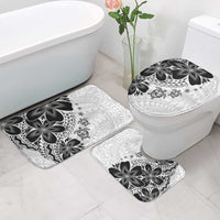 Polynesia Romantic Valentine Bathroom Set Sea Turtle Couple With White Plumeria