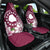 Cook Island Mangaia Gospel Day Car Seat Cover Floral Tribal Pattern