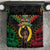 Vanuatu 44th Anniversary Independence Day Bedding Set Melanesian Warrior With Sand Drawing Pattern