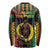 Vanuatu 44th Anniversary Independence Day Long Sleeve Shirt Melanesian Warrior With Sand Drawing Pattern