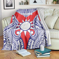 Taiwan Blanket Austronesian Tribal Tattoo Red - Polynesian Pride