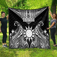 Taiwan Quilt Austronesian Tribal Tattoo Black - Polynesian Pride