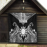 Taiwan Quilt Austronesian Tribal Tattoo Black - Polynesian Pride