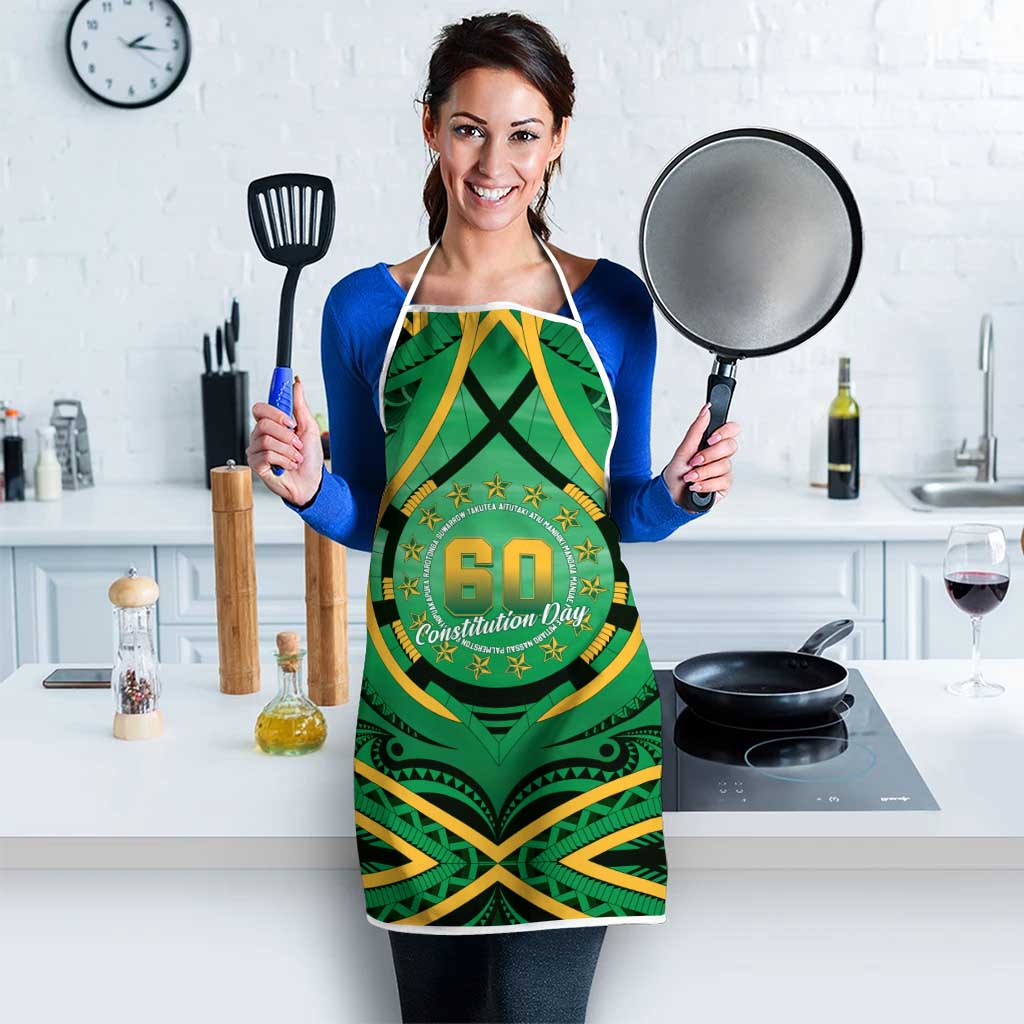 Cook Islands Constitution Day Apron 60th Anniversary - Polynesian Pride