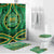 Cook Islands Constitution Day Bathroom Set 60th Anniversary - Polynesian Pride